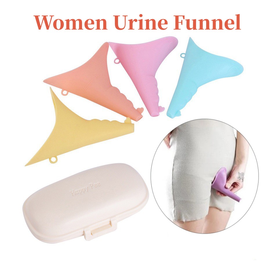 Home Bathroom With Urinal - Silicone Women Urinal Outdoor Travel Camping