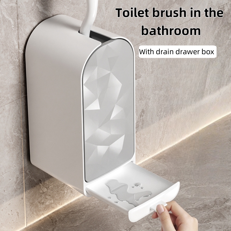 1Pcs Brand New Plastic Wall-Mo - огляд і ціна Toilet Brush Holder