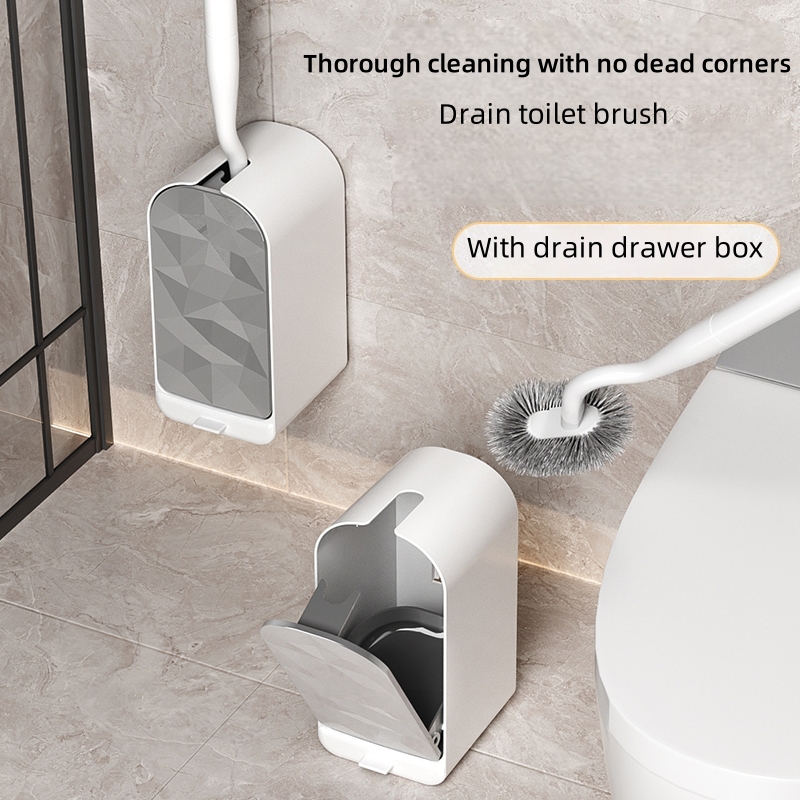 1Pcs Brand New Plastic Wall-Mo - огляд і ціна Toilet Brush Holder