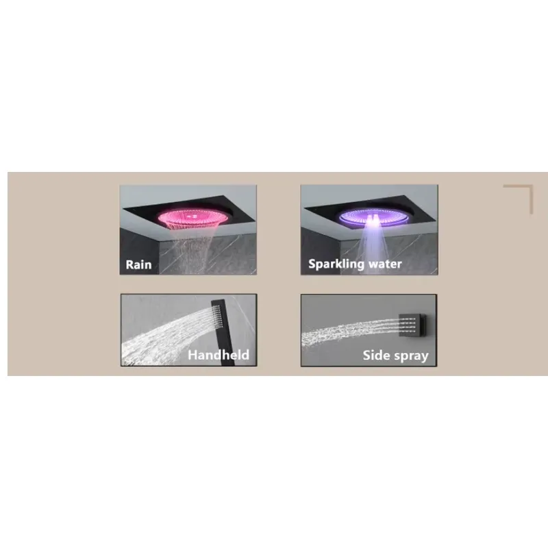 Smart LED Shower Set Bathroom  - огляд і ціна Home Bathroom Spa
