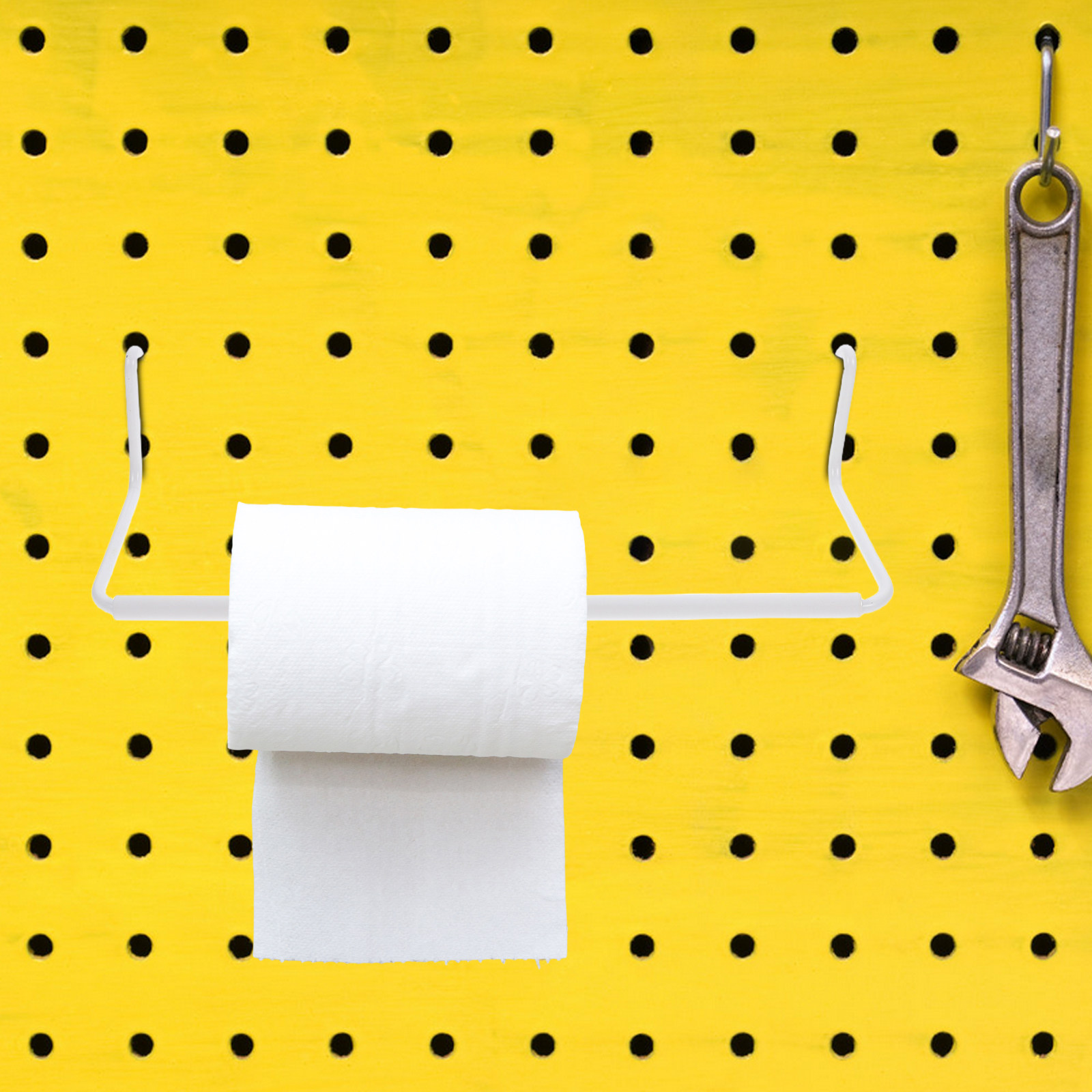 2Pcs Stainless Steel Pegboard  - огляд і ціна Home Bathroom Paper Towels