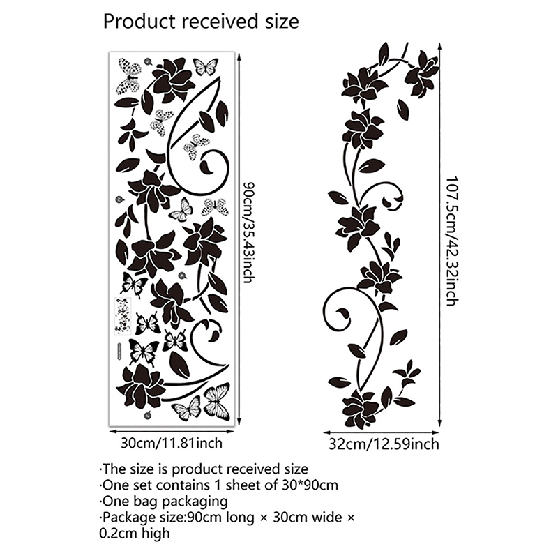 Black Floral Iris Vine Mirror  - огляд і ціна Jet Home Bathroom