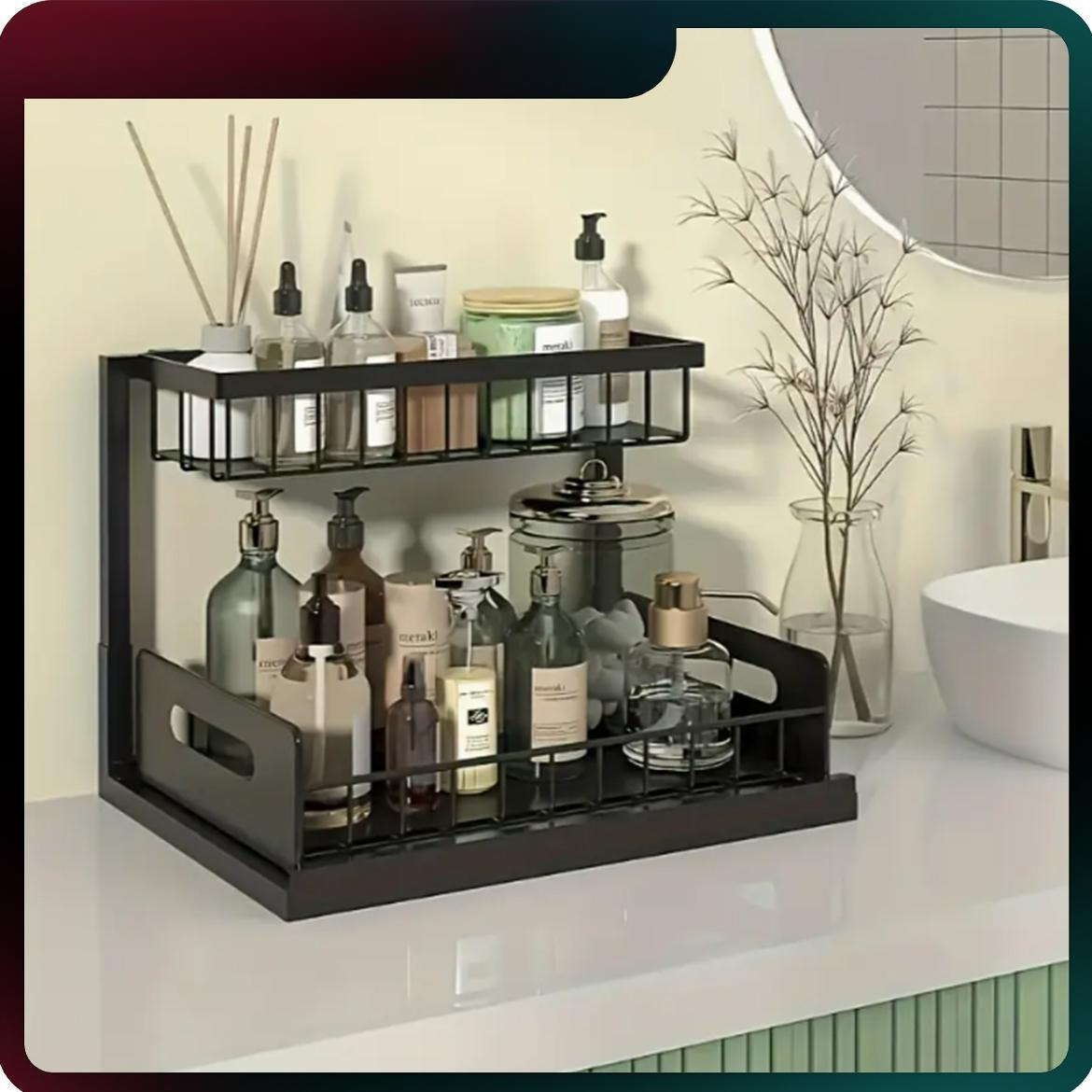 Heavy Duty Pull Out Cabinet Or - огляд і ціна Home Bathroom Organizer