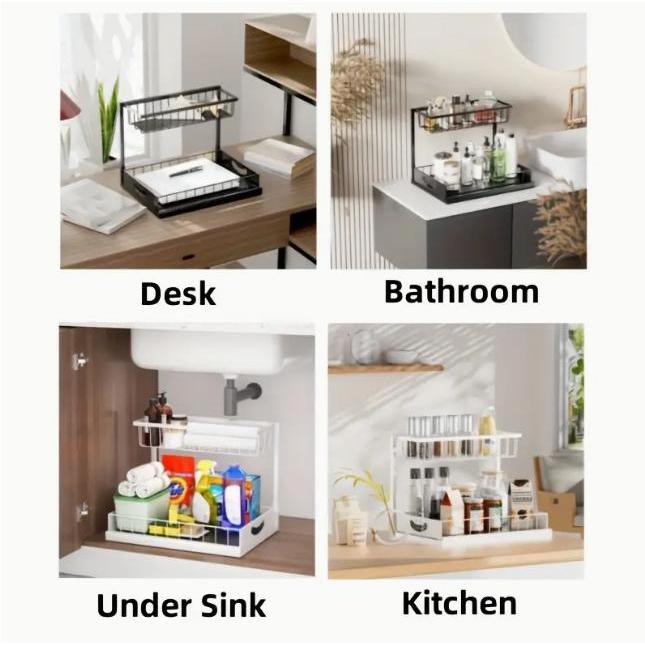 Heavy Duty Pull Out Cabinet Or - огляд і ціна Home Bathroom Organizer