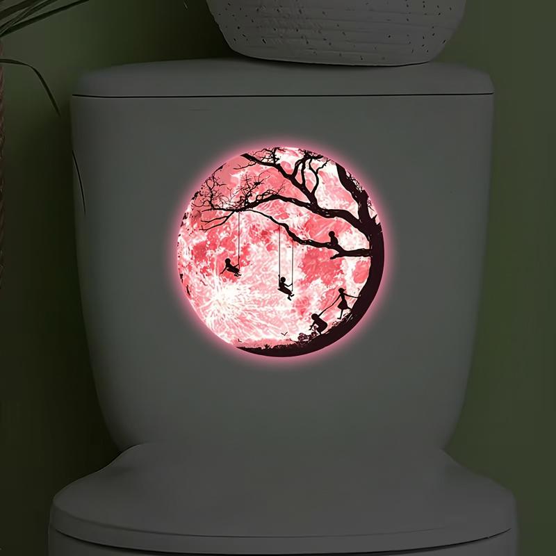 Glow in the Dark Mandala Toile - огляд і ціна Jet Home Bathroom