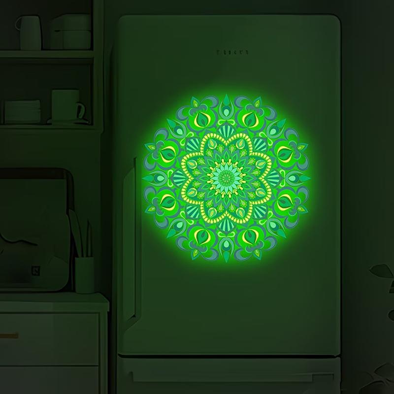 Glow in the Dark Mandala Toile - огляд і ціна Jet Home Bathroom