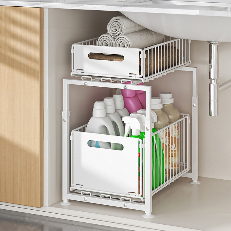 Under 2L Sink Organizer Home S - огляд і ціна Home Bathroom Organizer