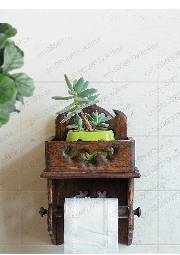 Wooden Paper Towel Holder Toil - огляд і ціна Home Bathroom Paper Towels