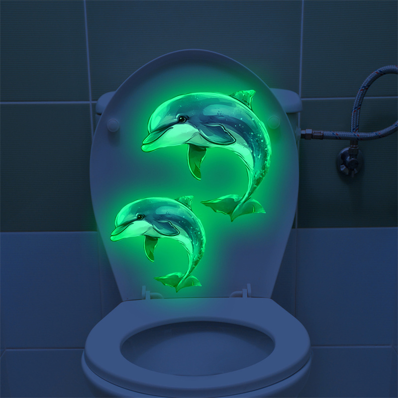 Glow-in-the-dark Dolphin Toile - огляд і ціна Jet Home Bathroom