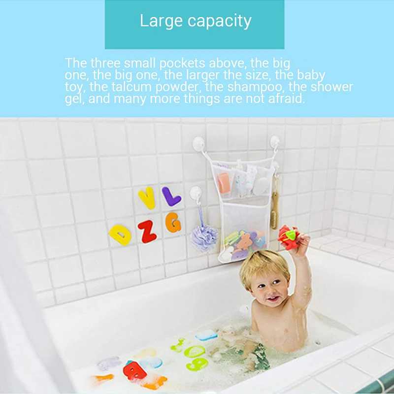 Baby Shower Bath Toys White Ba - огляд і ціна Home Bathroom Organizer