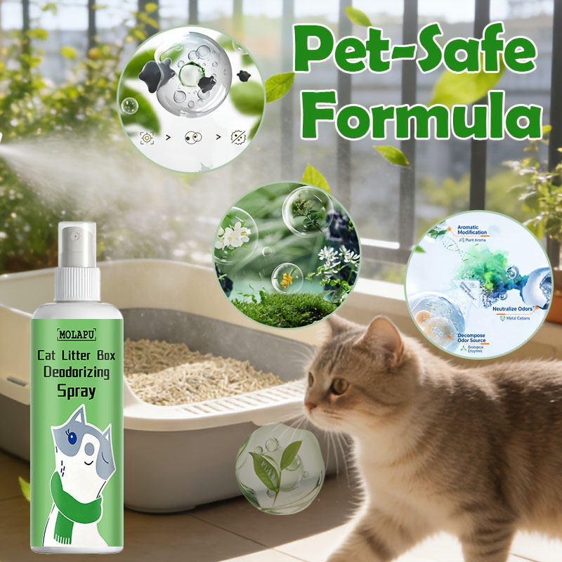 Cat Litter Deodorizing Spray - - огляд і ціна Home Bathroom With Urinal