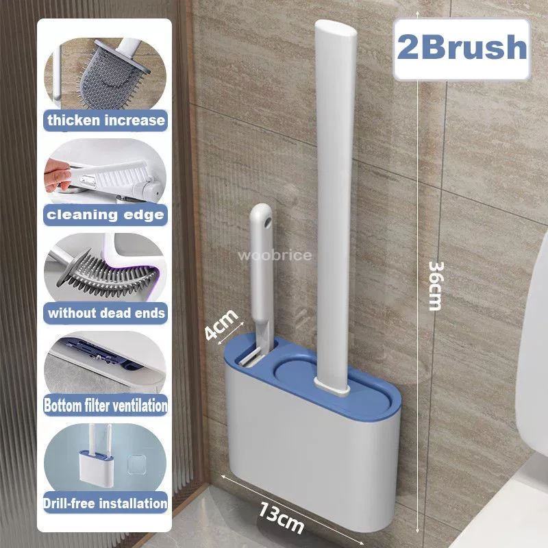 Wall Hanging Toilet Brush with - огляд і ціна Toilet Brush Holder