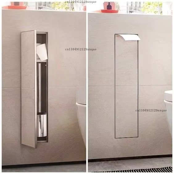 304 Stainless Steel Embedded W - огляд і ціна Toilet Brush Holder