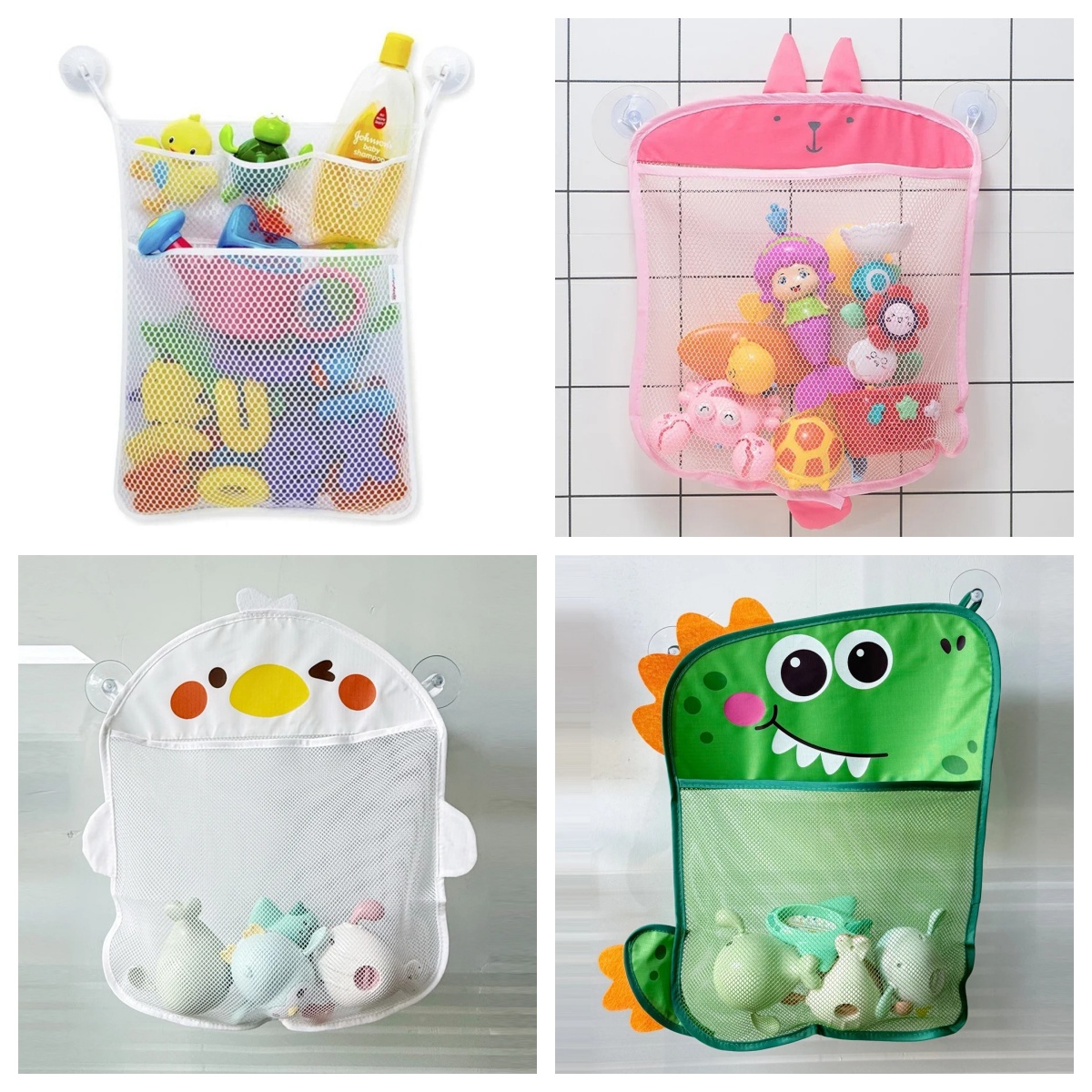 Baby Bathroom Mesh Bag Cartoon - огляд і ціна Home Bathroom Organizer