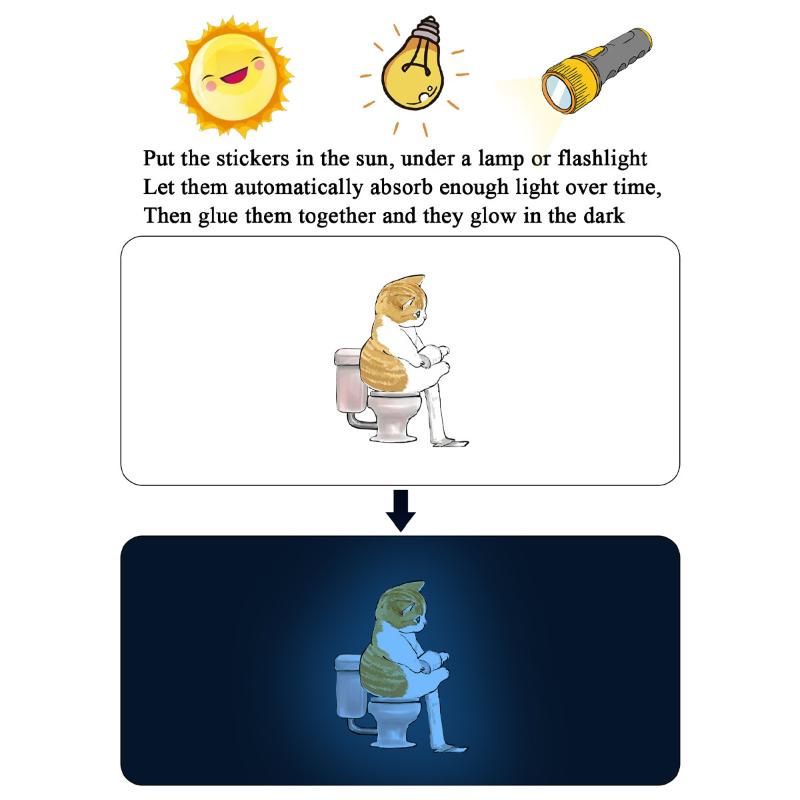 Bathroom Luminous Cat Squattin - огляд і ціна Jet Home Bathroom