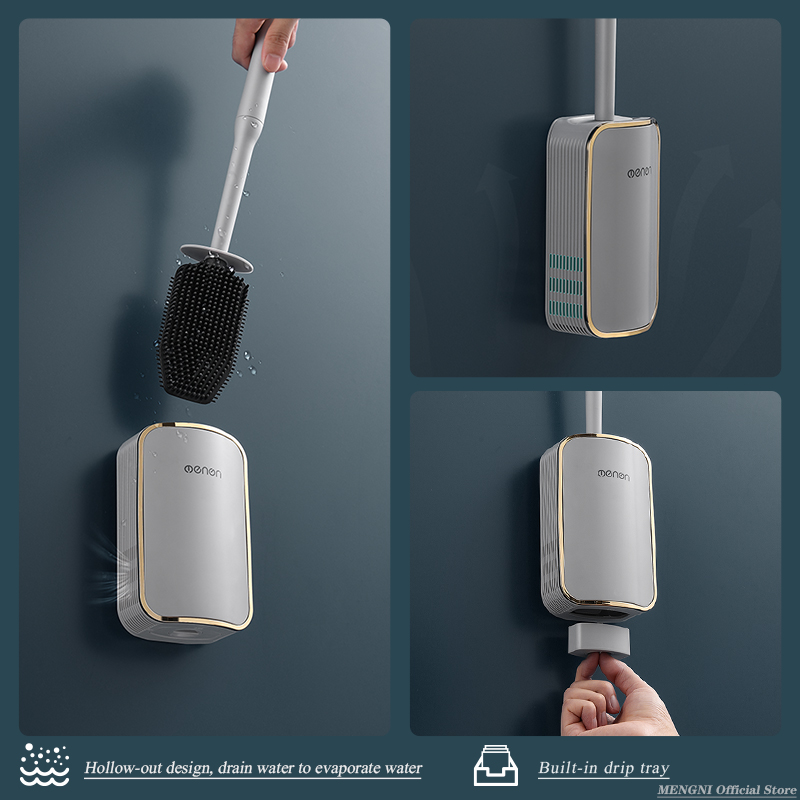 MENGNI-Luxury Toilet Brush Bat - огляд і ціна Toilet Brush Holder
