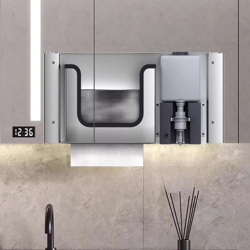 Stainless Steel Hidden Paper T - огляд і ціна Home Bathroom Paper Towels