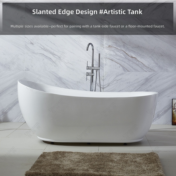 Freestanding Acrylic Bathtub,  - огляд і ціна Jet Home Bathroom