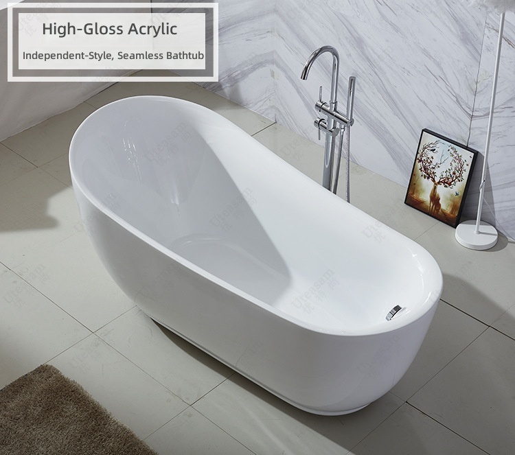 Freestanding Acrylic Bathtub,  - огляд і ціна Jet Home Bathroom